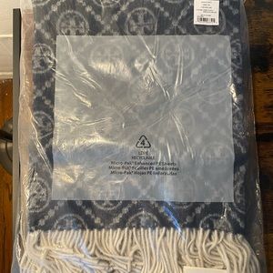 Tory Burch Logo Throw